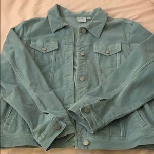 Sonoma life style corduroy blue/green jacket